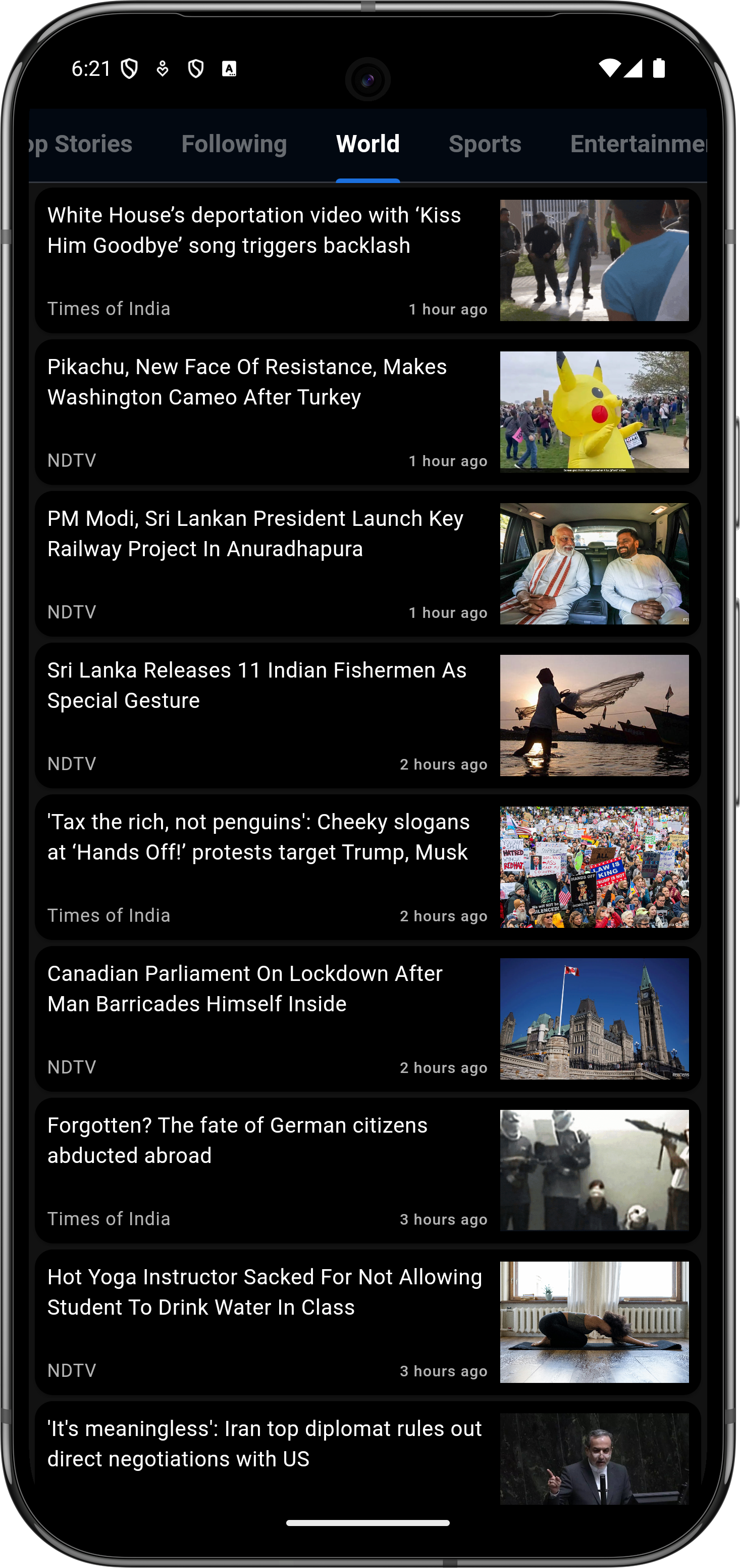 DailyScope App Screenshot